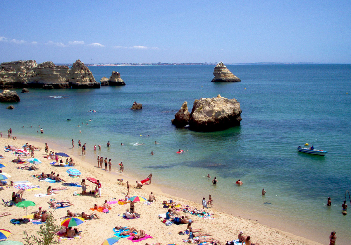 Praia da Dona Ana - Lagos | The Algarve Beaches | Portugal ...