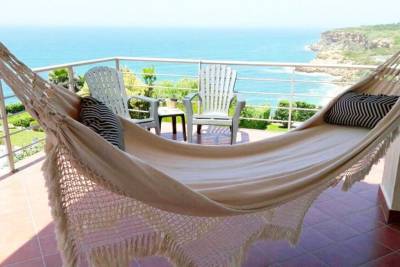 House with 4 bedrooms in Santo Isidoro with wonderful sea view enclosed garden and WiFi 1 km from the beach
