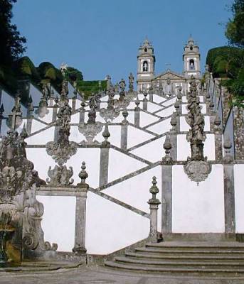 Bom Jesus do Monten portaat, Braga