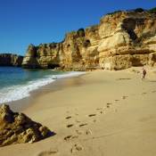 Praia Do Castelo Albufeira The Algarve Beaches Portugal Travel Guide