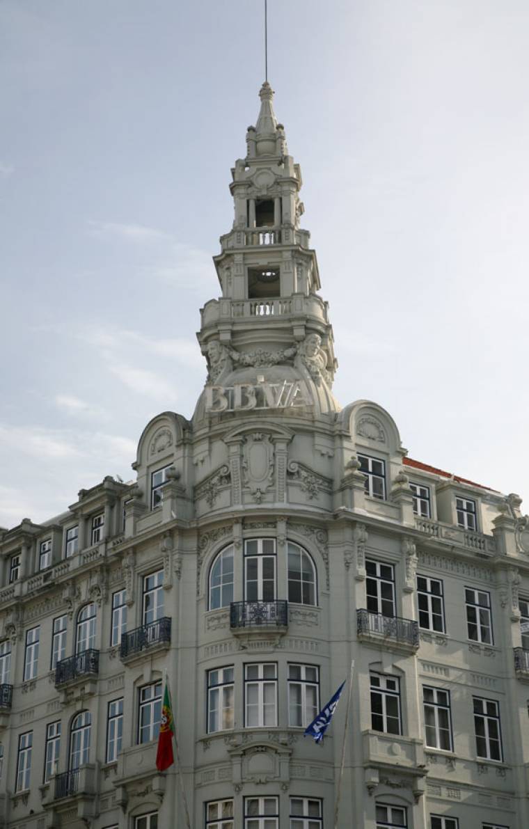 Porto Avenida dos Aliados Building Portugal Travel